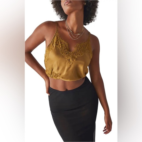 Free People Night Out Blossom Brami Lace Bralette NWT! - Picture 2 of 3